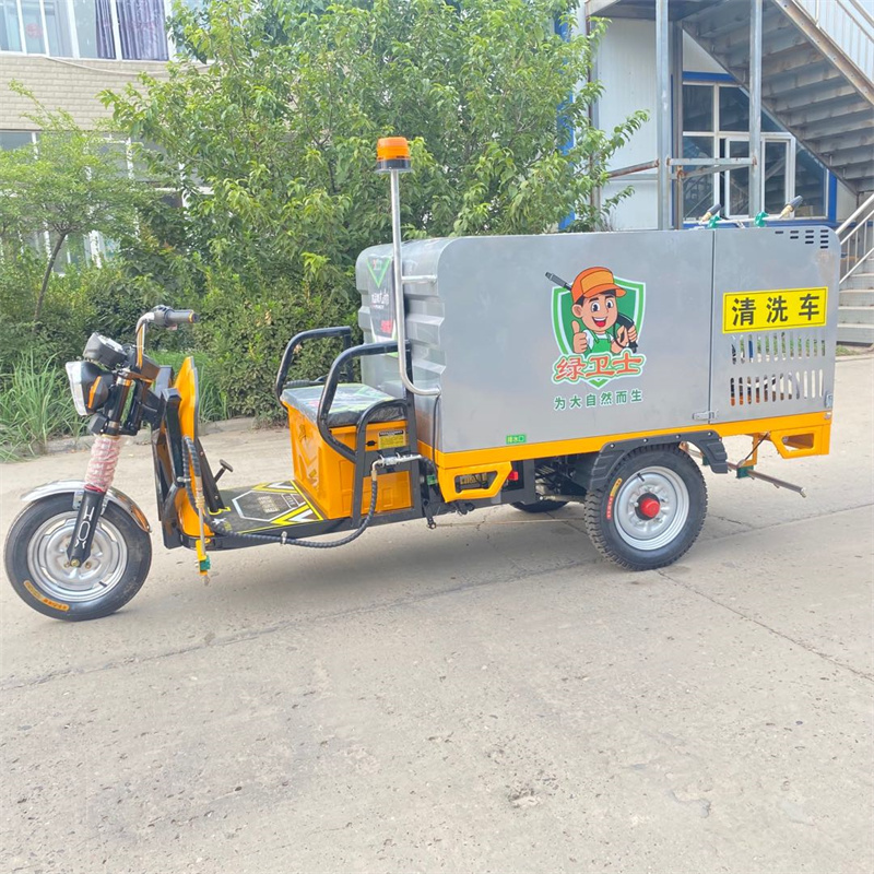 运城电动高压冲洗车CX700A（不锈钢箱体）