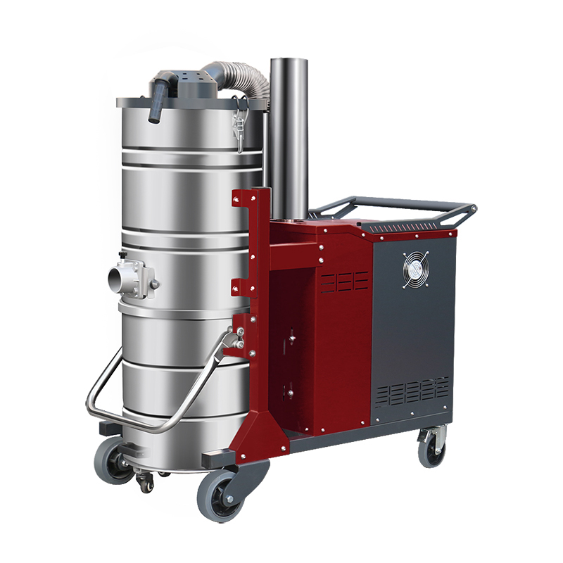 运城坦洁380V 双桶手动反吹工业吸尘器X8系列