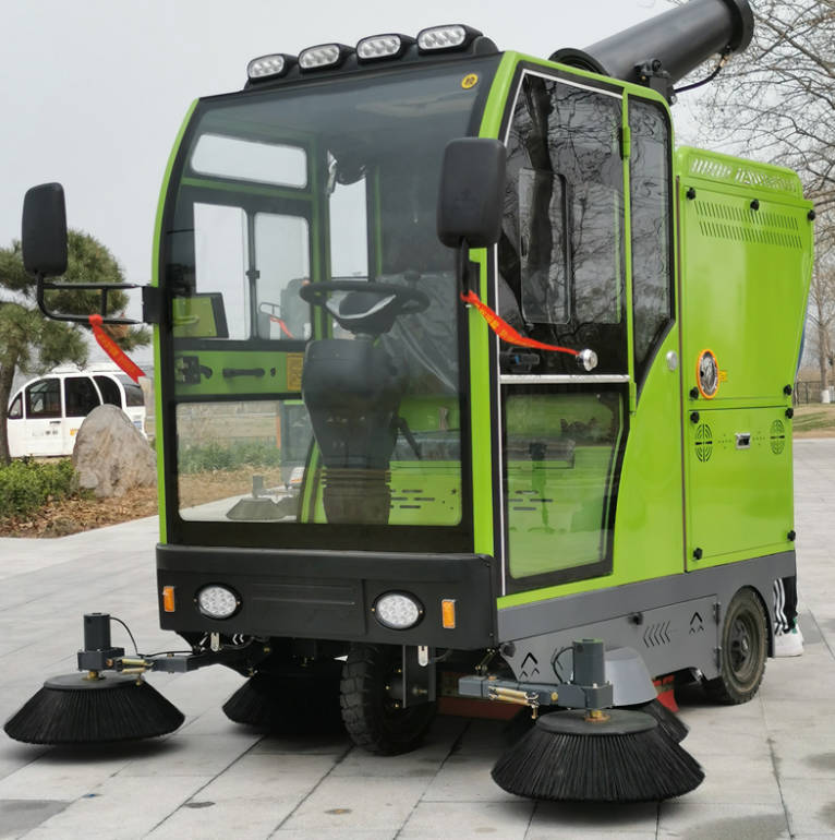 运城道路清洁广泛应用电动环卫清扫车